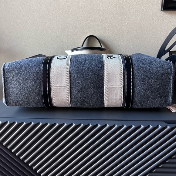 Chloe Large Woody Tote Bag, Grey - Picture 10 of 11
